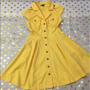 BCX Button Down Dress